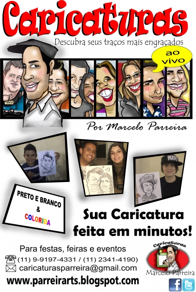 Caricaturas Marcelo Parreira