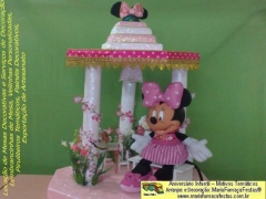 Tema Minnie Rosa - Decoração Infantil Maria-Fumaça-Festas - Sua festa temática com o tema 