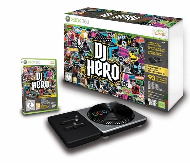 Jogo e acessorio: DJ Hero