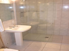 Banheiro do hotel