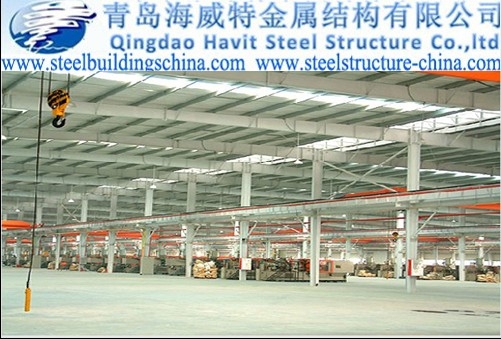 Qingdao Havit Steel Structure Co.,ltd-Estruturas Metálicas, Galpões, Barracão,  Planta Industriais