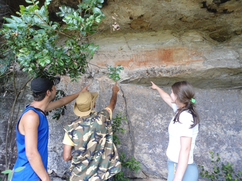 Pinturas Rupestres - Turismo em Piraí do Sul