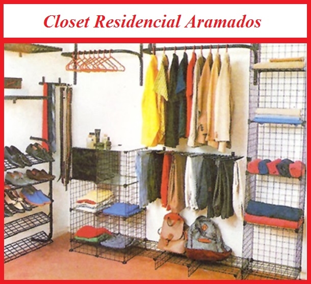 Closet Residencial Aramados - Catete/RJ