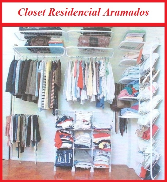 Closet Residencial Aramados - Catete/RJ