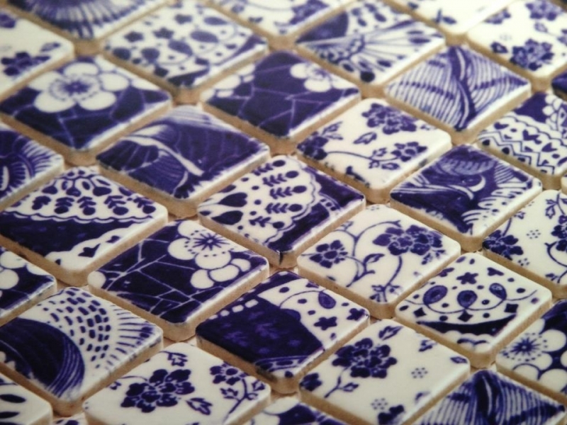 Pastilha de Porcelana Oriental - arte e exclusividade - Pastilhart Revestimentos - www.pastilhart.com.br 