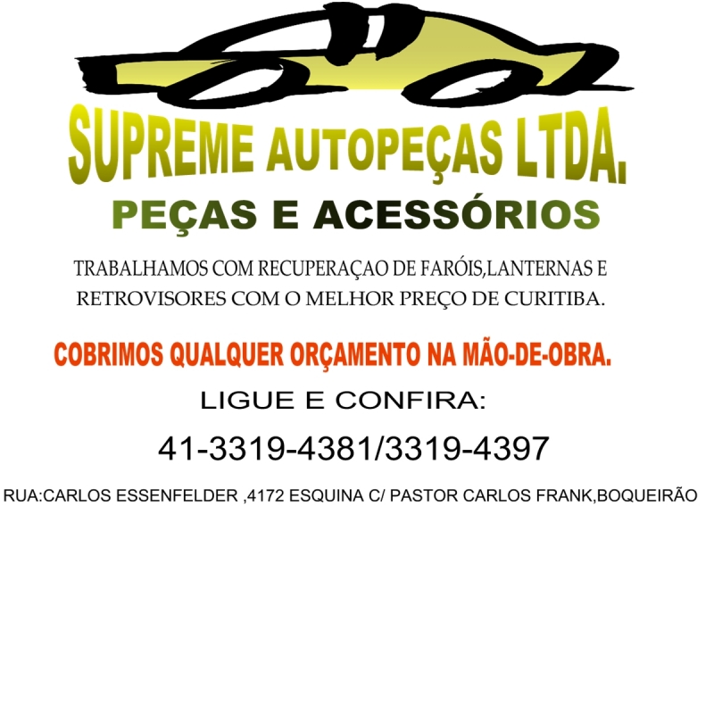 SUPREME AUTOPEÇAS LTDA.