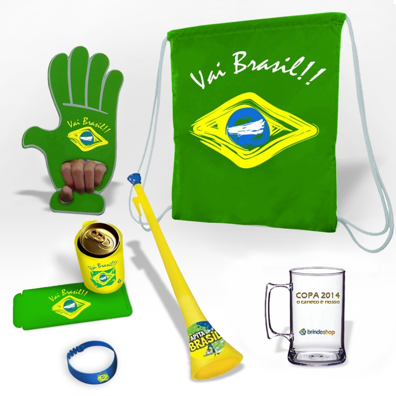 Kit torcedor da copa