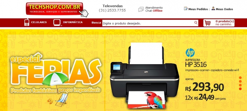 www.techshop.com.br - Cliente Webvenda