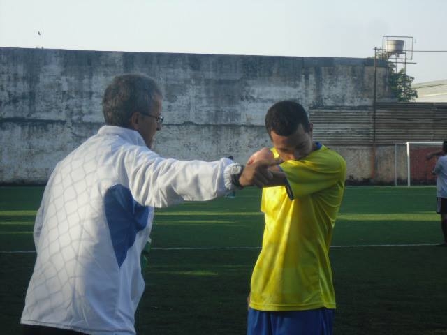 Atento ás instruções do técnico!!