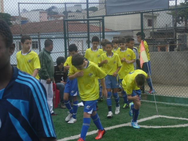 Sub-13 entrando em campo!