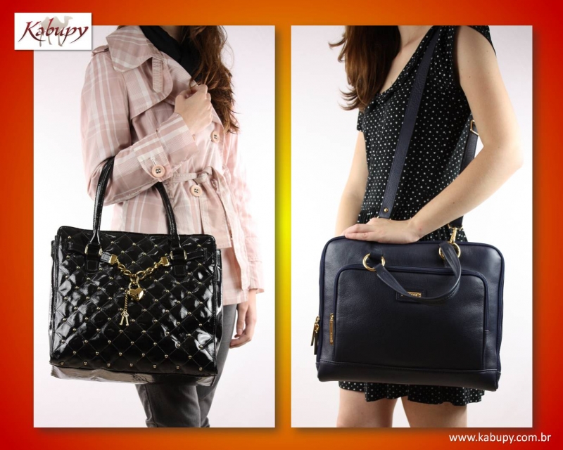 Bolsas de Couro - www.kabupy.com.br