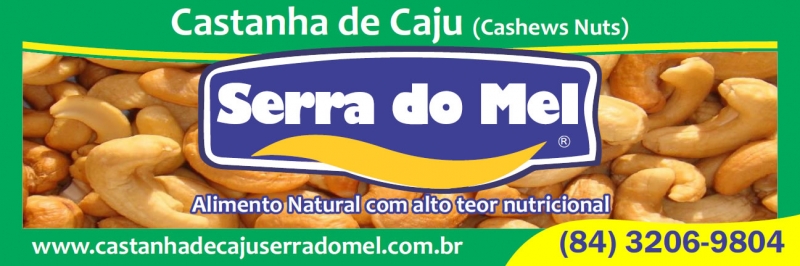 Banner Virtual, Cliente: Castanha de Caju Serra do Mel. Banner virtual para capa do Face Book. 