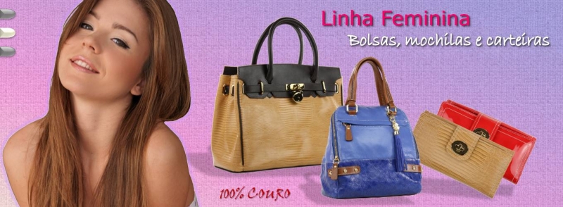 Bolsas Femininas de Couro = www.kabupy.com.br