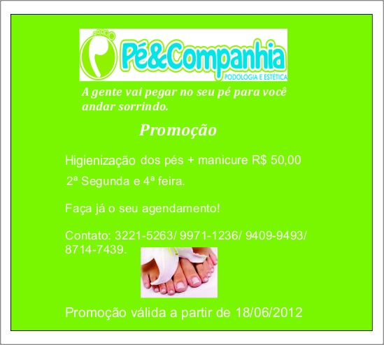 Banner Virtual, Cliente: P & Companhia. promoo Segunda e Quarta. 