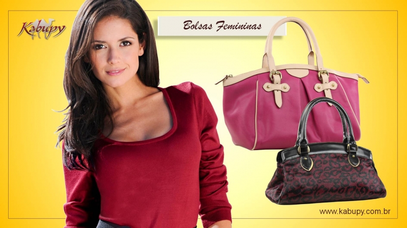 Bolsas Femininas - www.kabupy.com.br