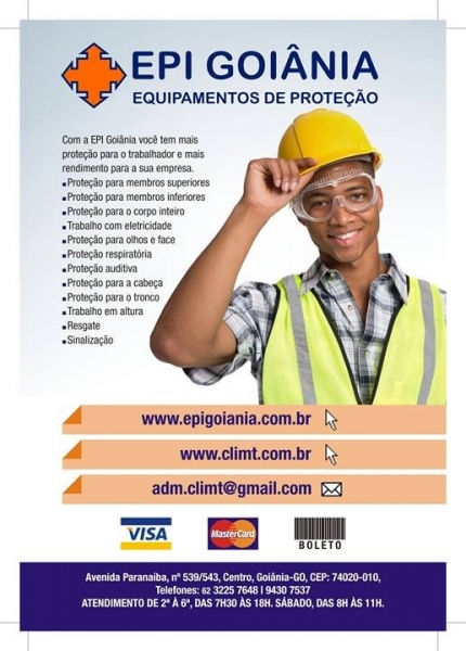 Equipamentos de Proteo em Goinia