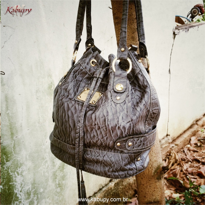 Bolsa Feminina Kabupy K0205 Cinza