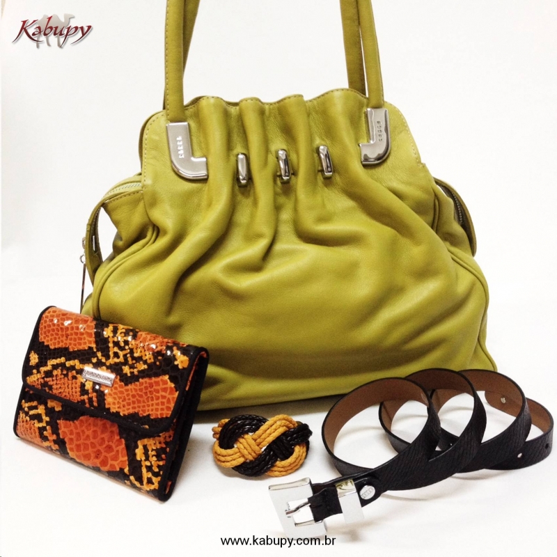 Bolsas femininas e acessórios de couro Kabupy