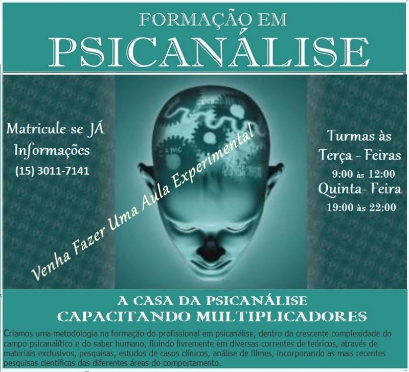 A CASA DA PSICANÁLISE 