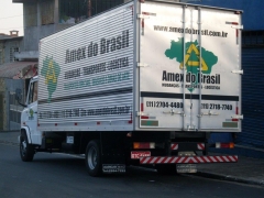 Caminhão amex do brasil mudanças e transportes