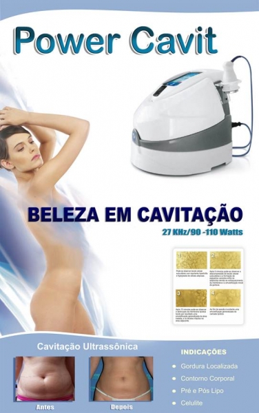 Power Cavit - Antes e Depois do melhor ultrassom cavitacional do mercado. Só na Laser Mix Locação de Equipamentos de Estética no Rio de Janeiro e Grande Rio, www.lasermix.net.br / (21) 97981-0008