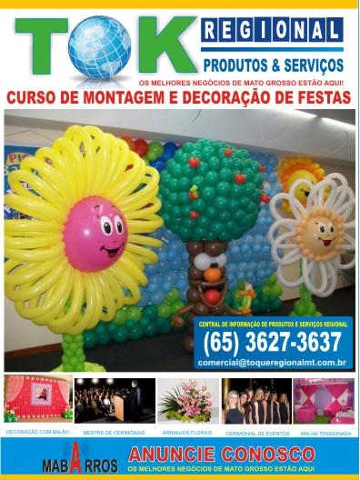 Cursos de Montagem e Decoração de Festas Infantis