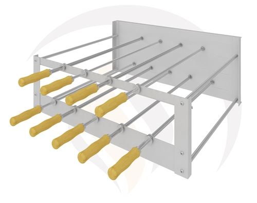 - Churrasqueira Rotativa Sob Medida - Produto em inox 304 - Regulagem de velocidade dos espetos - voltagem 110/220 Volts - Garantia total de 12 meses - Foto ilustrativa