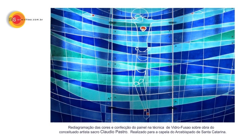 Técnica em Vidro Fusão - Religioso 2