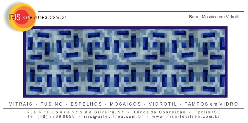 Técnica em Mosaico Vidrotil - Residencial 5