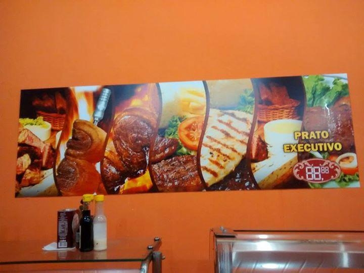 Placa PVC - cominucação visual - Restaurante