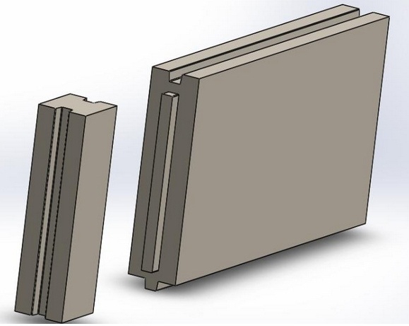 Formas metálicas para fabricação de casas pré-fabricadas