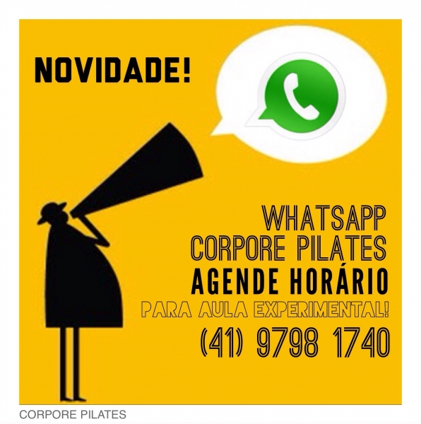 Agendamentos pelo nosso WhatsApp! Envie nome, email e horário preferível que entramos em contato com você!