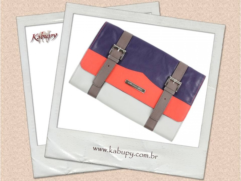 Clutch de Couro Kabupy