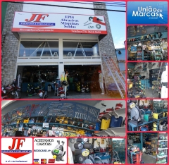 Jf parafusos e ferramentas  a jf parafusos e ferramentas vêm atuando no mercado há 19 anos com produtos de qualidade e segurança.  uma empresa especializada no comércio de parafusos e ferramentas em geral. além disso, possui um amplo estoque de produtos, o que possibilita lhe atender com rapidez e agilidade, as necessidades do cliente.  veja nossos produtos e novidades, se houver alguma dúvida, contate-nos jf parafusos e ferramentas em ilhéus. , sinônimo de credibilidade e confiança naquilo que se propõe.  produtos em destaque:  epi - equipamento de proteção individual / ferramentas / ferragens / brocas / compressores...e muito mais.  tel. 73 3634 3634 e-mail: jfilheus@jfparafusos.com.br com preços e condições especiais de pagamento.  aceitamos cartões de credito.  venha fazer uma visita e conheça a nossa loja.  visite nossa página.  http://www.uniaodemarcas.com.br/tecnologia/showproperty/1-brasil/2-bahia/2-ilheus/65-pecas-e-acessorios/78-parafusos/116-jf-parafusos-e-ferramentas.html