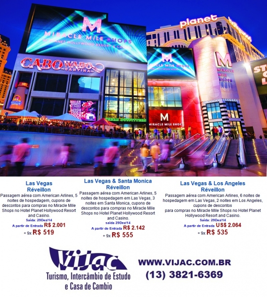 Reveillon em Las Vegas - Vijac e Flot