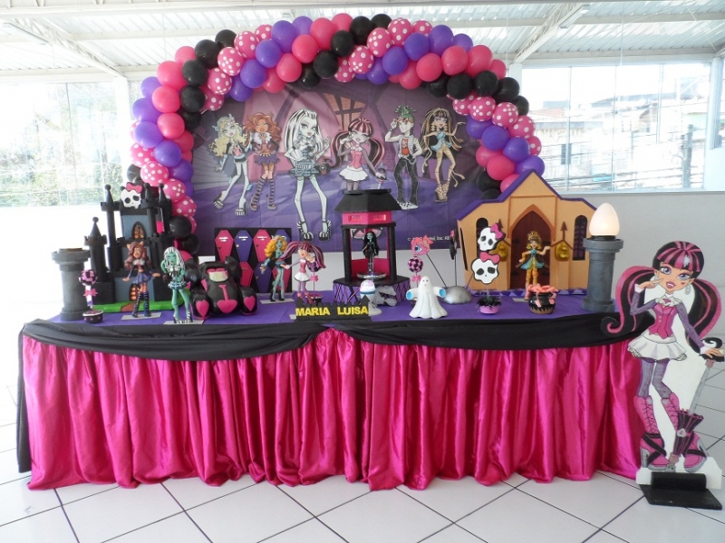 Festa da Monster High da Bela Festa Decorações