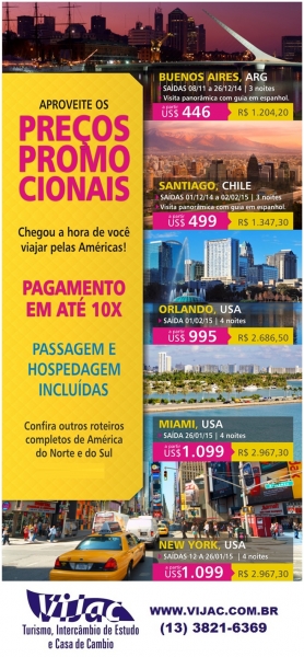 Preos Promocionais - Vijac e Newage