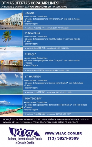 Ofertas Caribe - Vijac e AdvTour