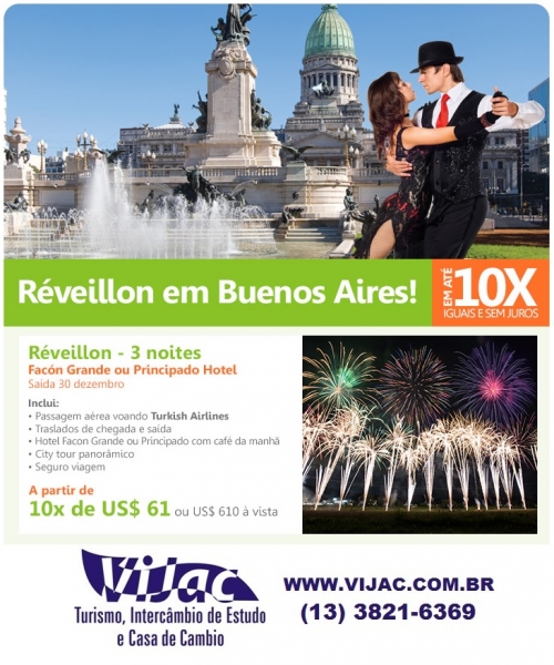 Reveillon em Buenos Aires - Vijac e RCA