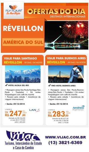 Ofertas do Dia - Vijac e Flytour