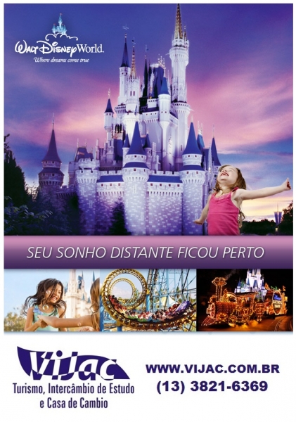 Disney com a Vijac Turismo