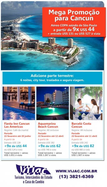 Mega Promoo Cancun - Vijac e RCA