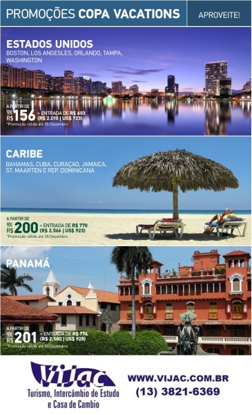 Promoção Copa - Vijac e Advtour