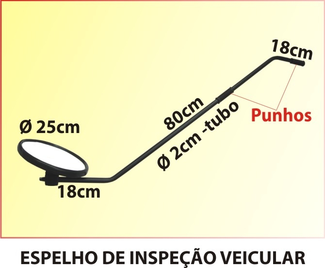 Espelho Inspeção Veicular