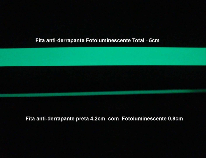 Fita Fotoluminescente - Falta de luz