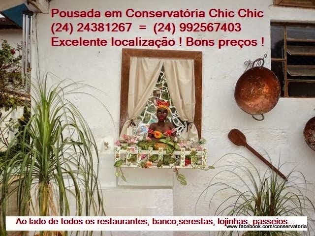 Pousada em Conservatória Chic Chic - Excelente localização