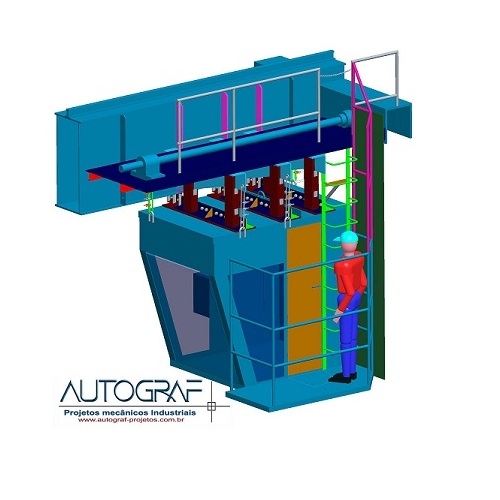 Projeto de Cabine de Ponte Rolante