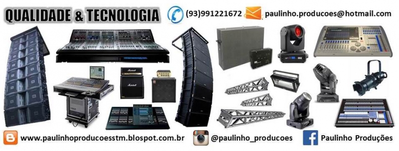 Paulinho Produções: QUALIDADE & TECNOLOGIA!