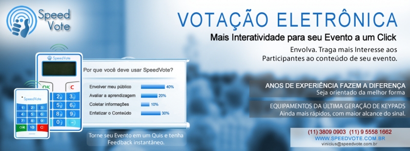 Votação Eletônica Para Eventos