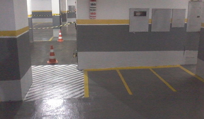 demarcacao de garagens,estacionamentos,vagas ciadoepoxi.com